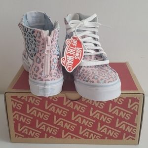 nwt size 13 kids leopard vans